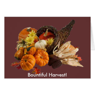 Blessé Bountiful Harvest Colorful Cornucopia