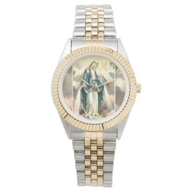 Blessé Mère Or/Argent montre tonique (devant)