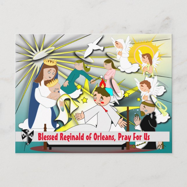 Blessé Reginald d'Orléans Carte postale (Devant)