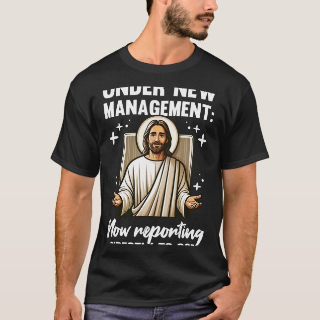 Blessed Baptism Religious Christian Under New Mana T-Shirt (Vorderseite)