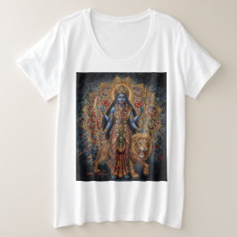 Blessed by Kali Große Größe T-Shirt