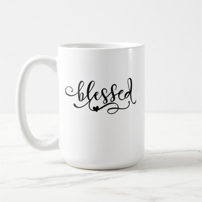 Blessed Coffee Mug (Gauche)