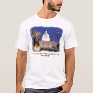 Blessed ist die Nation, deren Gott der Lord ist T-Shirt