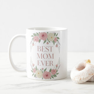 Blessed Mama Ever, Mug | Floral Script Mother Mug