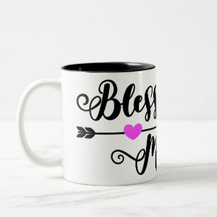 Blessed Mama Zweifarbige Tasse