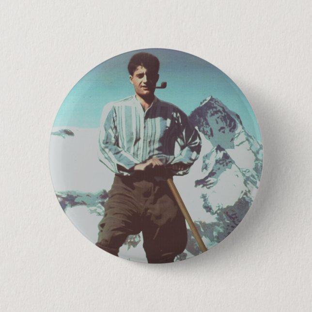 Blessed Pier Giorgio Frassati Button (Vorderseite)