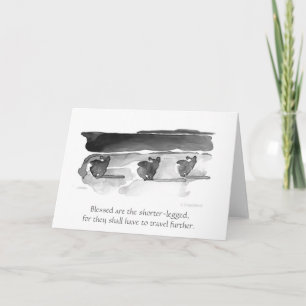 Blessed sind der" CorgiBeatitude mit kurzen Beinen Karte