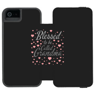 Blessed to be called grandma incipio watson™ iPhone 5 geldbörsen hülle