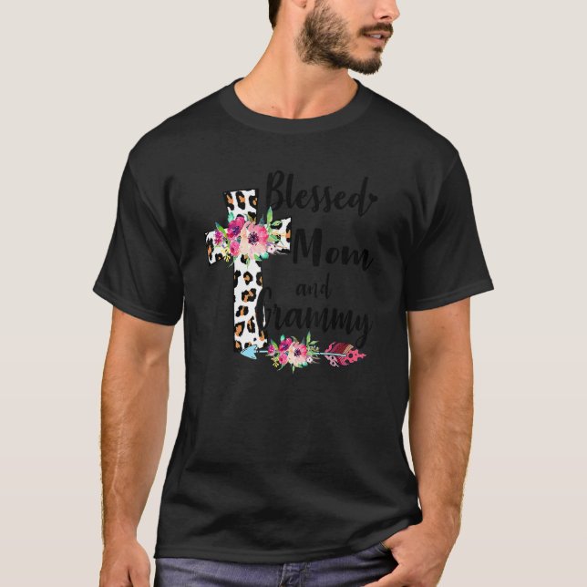 Blessed To Be Called Mom And Grammy   Grammy T-Shirt (Vorderseite)