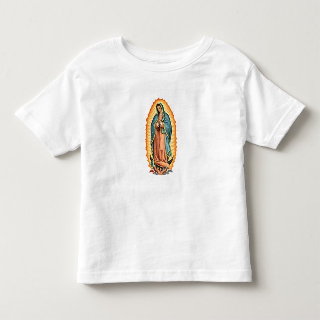 Blessed Virgin of Guadalupe Toddler's Tee Shirt (Vorderseite)
