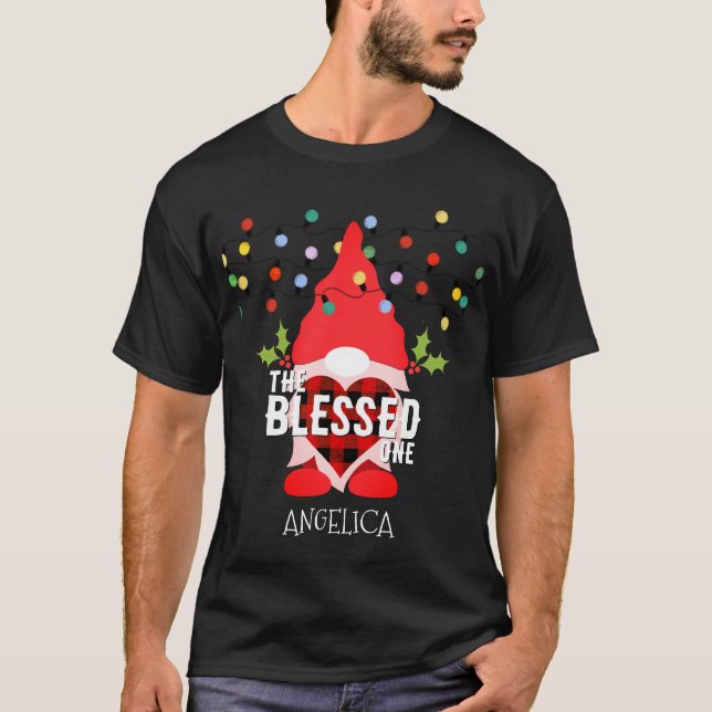 BLESSEED Christmas Gnome T-Shirt (Vorderseite)