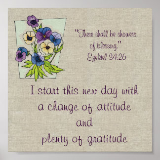 Blessenddruck Poster