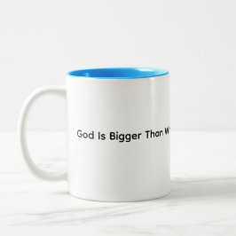 Blessing And Motivation Mug Zweifarbige Tasse
