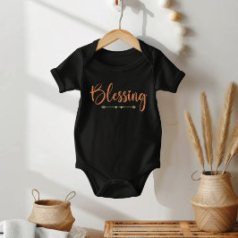 Blessing Baby | Christian Newborn Family Matching Strampler