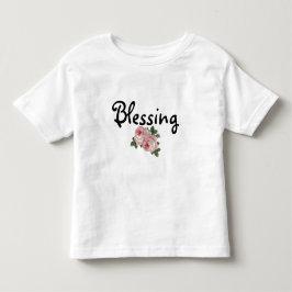 Blessing Floral Ruffled T - Shirt