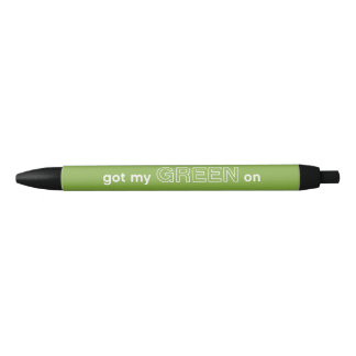 Bleu a obtenu mon VERT sur le stylo