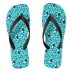 Bleu Avalanche larges tongs