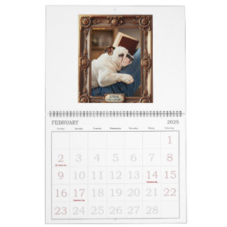 Bleu Berry Doggone inférieur Bon Jours Calendrier