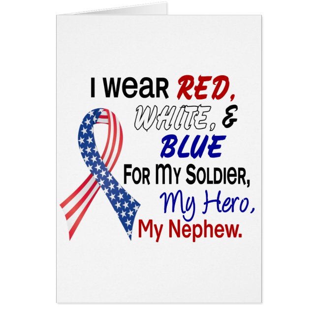 Bleu blanc rouge pour mon neveu (Devant)