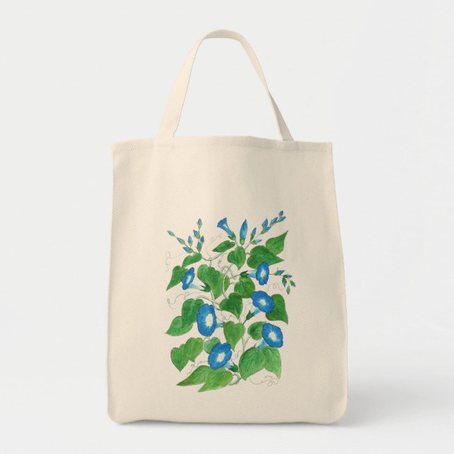 Bleu, Blanc, Sac fourre-tout vert, Glories du mati (Devant)