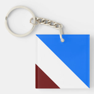 Bleu brillant Bleu blanc profond Rouge mince rayur