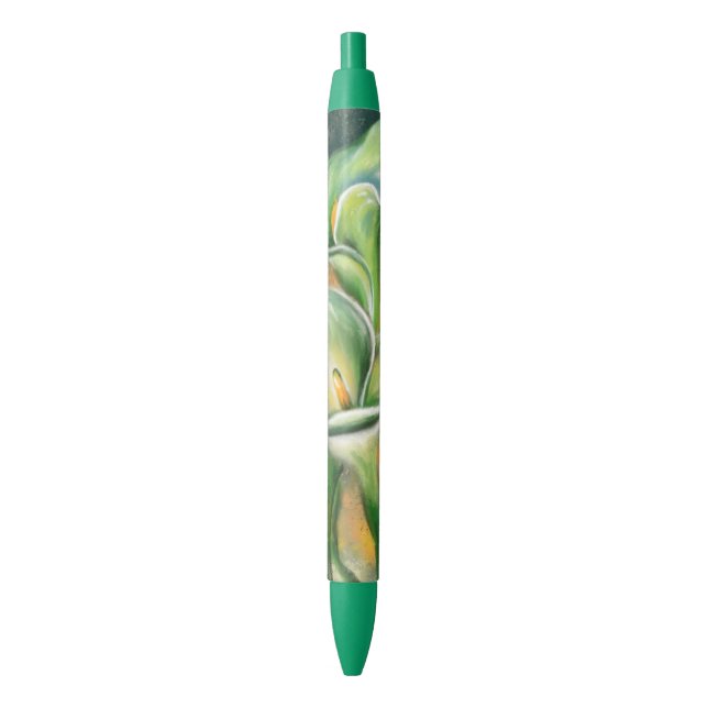 Bleu Calla Lily Fleurs stylo (devant Vertical)