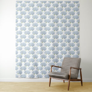 Bleu Chalk Sticks sur Tapisserie