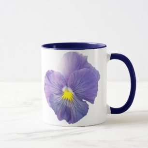 Bleu clair Delta Pansy Mug