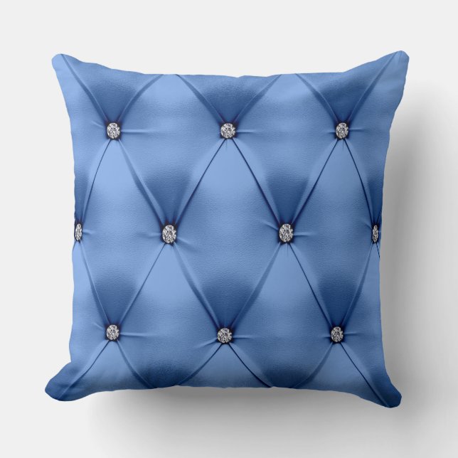 Bleu de Chambray Belle Truffe Diamant Coussins (Recto)