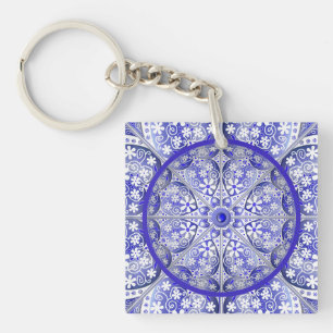 Bleu de dentelle en céramique de Grèce