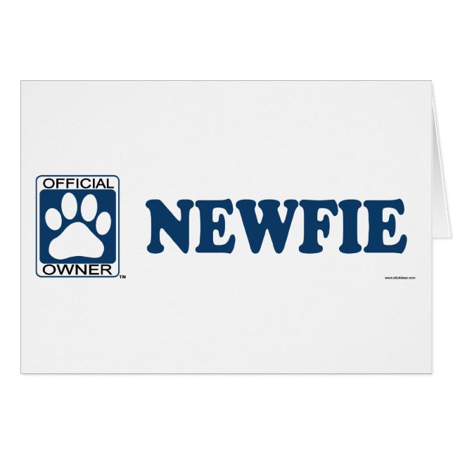 Bleu de Newfie (Devant horizontal)