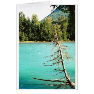 Bleu de rivière de Kenai