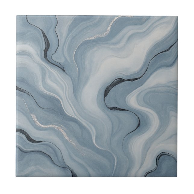 Bleu de Savoie Serenity - Kunstausgabe Fliese (Vorderseite)