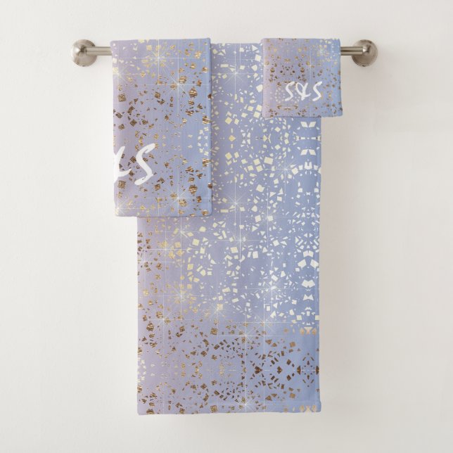 Bleu de sérénité de quartz rose d'étincelle (En situation)