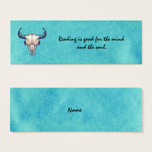 Bleu de turquoise de crâne de Buffalo