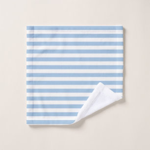 Bleu doux en bandes intemporelles