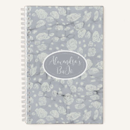 Bleu doux Floral Water's Bullet Journal