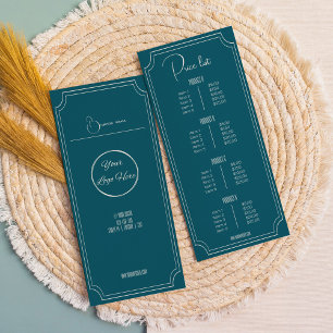 bleu essence avec logo boutique liste de prix