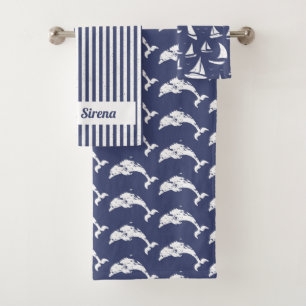 Bleu et blanc de la marine marine et voilier