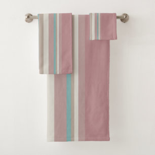 Bleu et rose clair