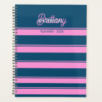 Bleu et rose Motif personnalisé