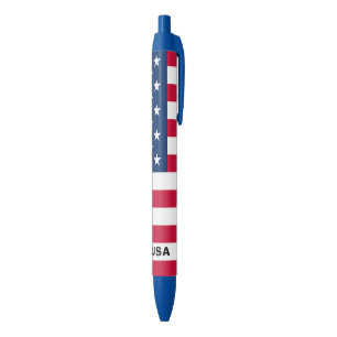 Bleu États-Unis stylo drapeau américain patriotique