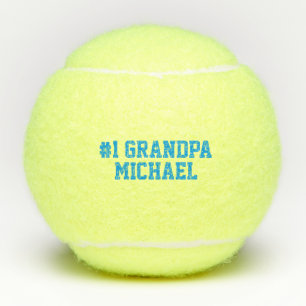 Bleu fait sur commande de balle de tennis de fête