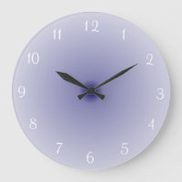 Bleu foncé et blanc> Cuisine plate Horloges