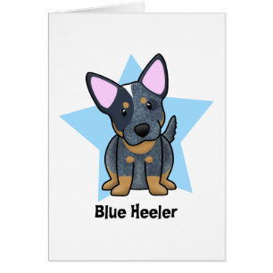 Bleu Heeler d'étoile de Kawaii