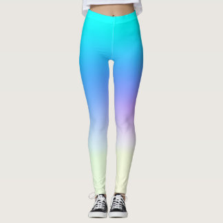 Bleu impressionnant Leggings Bleu Boom #2
