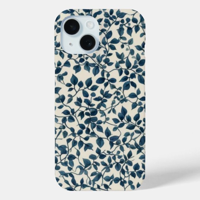 Bleu Ivy Case-Mate iPhone Hülle (Rückseite)