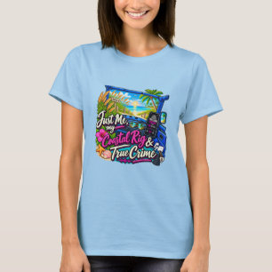 Bleu_Juste Moi, Mon 4x4 Côté Mer & T-Shirt Crime V