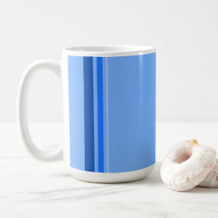 Bleu lignes Mug