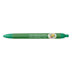 Bleu Logo de l'entreprise et stylo à encre promotionnel